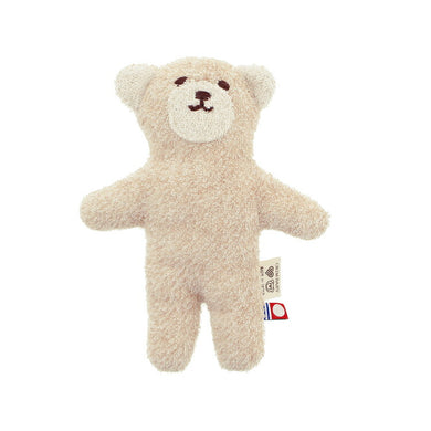 Stuffed toy organic pile beige S approx. 16cm IQ-3000