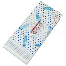 Load image into Gallery viewer, Face Towel Cloth Reading Ramune 33 x 100cm Blue
