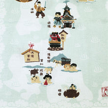 画像をギャラリービューアに読み込む, Face Towel Cloth Goyomi Japanese Hot Spring 33 x 100cm
