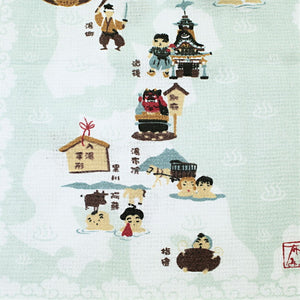 Face Towel Cloth Goyomi Japanese Hot Spring 33 x 100cm