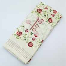 Load image into Gallery viewer, Face Towel Cloth Reading Rose 33 x 100cm Sand Beige
