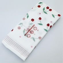 Load image into Gallery viewer, Face Towel Cloth Reading Cherry 33�~100cm
