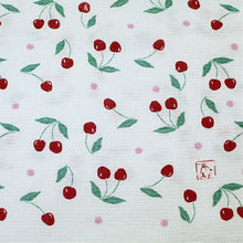 将图片加载到图库查看器，Face Towel Cloth Reading Cherry 33�~100cm
