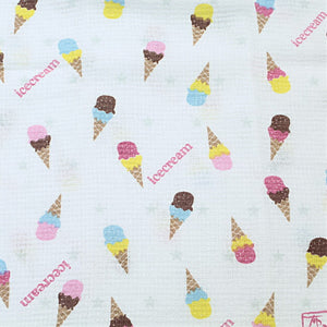 Face Towel Cloth Reading Ice Cream 33 x 100cm