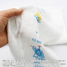 Cargar imagen en el visor de la galería, Face Towel Hagoromo Gauze Ice Blue 32�~95cm
