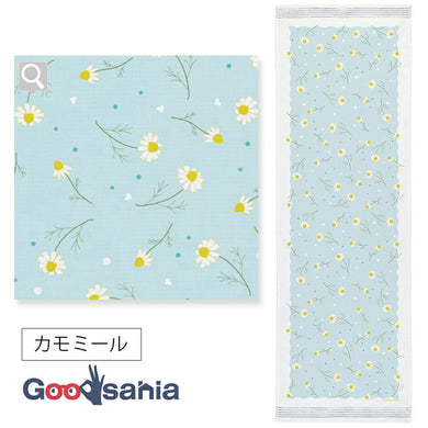 Face Towel Cloth Reading 2023 Chamomile Blue Approx. 33 x 100cm