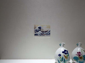 Sticker Wall Ukiyoe Deco Museum Katsushika Hokusai Thirty-six Views of Mt. Fuji Clear Wind Approx. 10 x 14cm