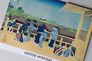 Sticker Wall Ukiyoe Deco Museum Katsushika Hokusai Thirty-Six Views of Mt.