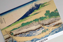 Muat gambar ke penampil Galeri, Sticker Wall Ukiyoe Deco Museum Katsushika Hokusai Thirty-six Views of Mt. Fuji Tokaido Ejiri Takinoura Schematic Map Approx. 10 x 14 cm
