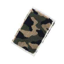 Load image into Gallery viewer, Otta Half Towel Handkerchief Green Approx. 25 x 12.5cm 20-42
