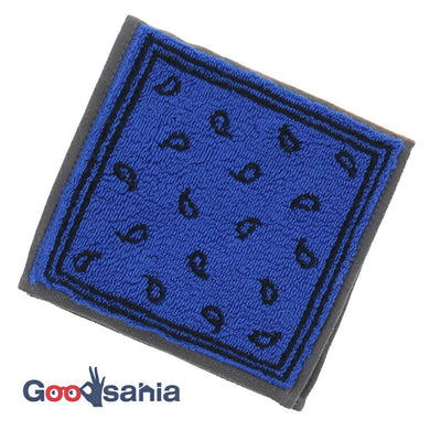 Imabari Towel Otta Half Towel Handkerchief 22-48 Blue 25×12.5cm OT22-0060-0948