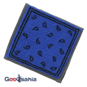 Imabari Towel Otta Half Towel Handkerchief 22-48 Blue 25×12.5cm OT22-0060-0948