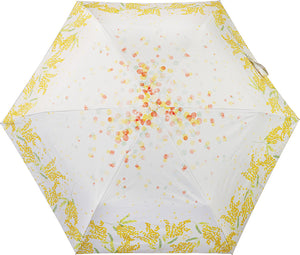 Folding Umbrella Nifty Flower For Sunny or Rainy Days Mimosa 55cm JK-144-03