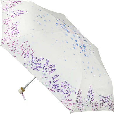 Folding Umbrella Nifty Flower For Sunny or Rainy Days Lavender 55cm JK-144-04