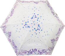 画像をギャラリービューアに読み込む, Folding Umbrella Nifty Flower For Sunny or Rainy Days Lavender 55cm JK-144-04
