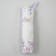 画像をギャラリービューアに読み込む, Folding Umbrella Nifty Flower For Sunny or Rainy Days Lavender 55cm JK-144-04
