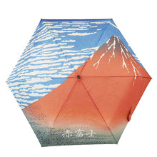 将图片加载到图库查看器，Folding Umbrella Hospitality Red Fuji 50cm JK-148-02
