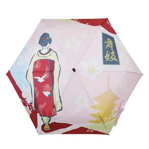 Folding Umbrella Hospitality Maiko 50cm JK-148-03