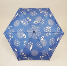 Load image into Gallery viewer, Folding Umbrella Hospitality Cat Pattern 50cm JK-148-09
