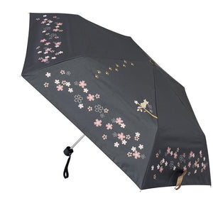 Folding Umbrella Cat Series Sunny or Rainy Sakura 55cm JKO-491-01