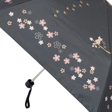 Load image into Gallery viewer, Folding Umbrella Cat Series Sunny or Rainy Sakura 55cm JKO-491-01
