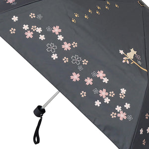 Folding Umbrella Cat Series Sunny or Rainy Sakura 55cm JKO-491-01