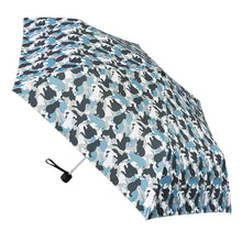 Load image into Gallery viewer, Folding Umbrella Cat Series Sunny or Rainy Cat Camo Blue 55cm JKO-491-06
