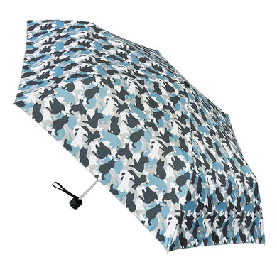 Folding Umbrella Cat Series Sunny or Rainy Cat Camo Blue 55cm JKO-491-06