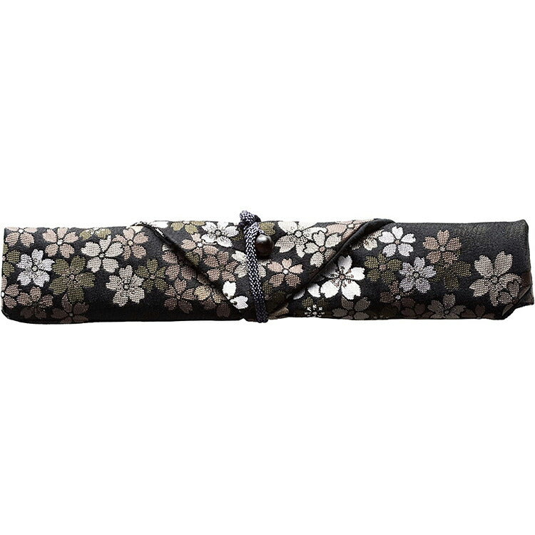 Isso chopstick bag Kyo Nishijin winter cherry blossoms