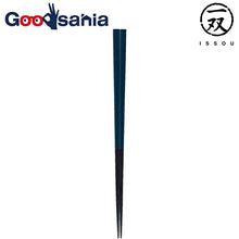 Load image into Gallery viewer, A pair of painted chopsticks, ebony, Tenshin
