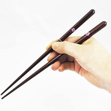 Cargar imagen en el visor de la galería, Painted chopsticks Couple painted chopsticks A pair of happy painted chopsticks
