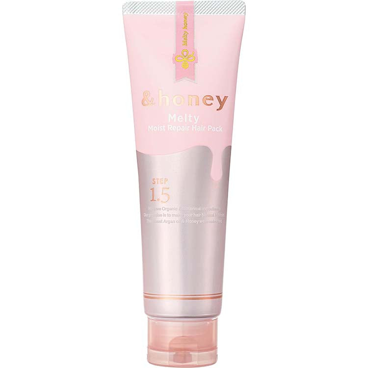 &honey Melty Moisture Repair Hair Pack 1.5 Honey Wavy Care to Smooth Out Wavy Hair and Curls 130g