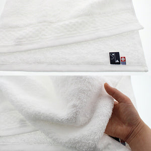 Face towel SOLA White approx. 34 x 80 cm