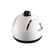 画像をギャラリービューアに読み込む, Nyammy Nyammy Cat Knife Sharpener Q Sharpener White Approx. 7.5 x 7.5 x 6.8cm AP5182
