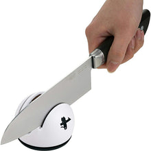 画像をギャラリービューアに読み込む, Nyammy Nyammy Cat Knife Sharpener Q Sharpener White Approx. 7.5 x 7.5 x 6.8cm AP5182
