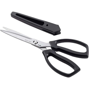 KAI SELECT100 Slim Kitchen Shears with Cap Dishwasher Safe Black Approx. 18.5 x 7.8 x 1.3cm DH3139