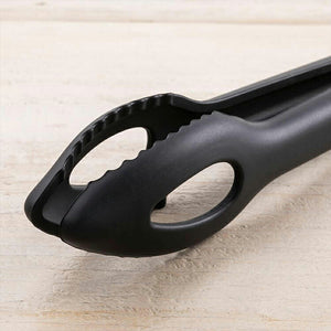 KAI SELECT100 Select 100 Silicone Tongs 24cm Dishwasher Safe Black Approx. 25 x 3.8 x 4.2cm DH3140