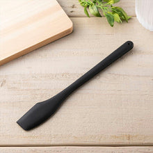 画像をギャラリービューアに読み込む, KAI SELECT100 Slim Silicone Spatula Dishwasher Safe Black Approx. 22.2 x 3 x 0.8cm DH3142
