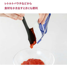 画像をギャラリービューアに読み込む, KAI SELECT100 Slim Silicone Spatula Dishwasher Safe Black Approx. 22.2 x 3 x 0.8cm DH3142
