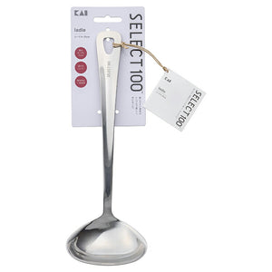 KAI SELECT100 Select 100 Ladle 25cm Dishwasher Safe Silver Approx. 25.5 x 8.6 x 4.1cm DH3145