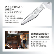 画像をギャラリービューアに読み込む, Knife Seki Magoroku Takuso Nakiri 165mm Made in Japan Silver AB5168
