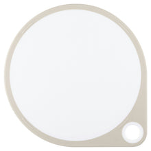 画像をギャラリービューアに読み込む, Round cutting board 30cm dishwasher safe white approx. 35x30x1cm AP5328
