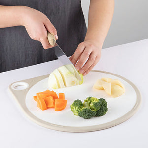 Round cutting board 30cm dishwasher safe white approx. 35x30x1cm AP5328