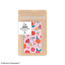 Load image into Gallery viewer, Beeswax Wrap Moomin Beeswax Wrap Little My &amp; Apple S Size Pink Approx. 18 x 18cm
