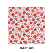 Load image into Gallery viewer, Beeswax Wrap Moomin Beeswax Wrap Little My &amp; Apple M Size Pink Approx. 25 x 25 cm
