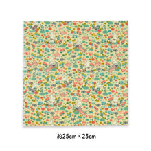 Load image into Gallery viewer, Beeswax Wrap Moomin Beeswax Wrap Flower Garden M Size Beige Approx. 25 x 25cm
