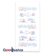 Muat gambar ke penampil Galeri, Dishcloth Moomin Kitchen Cloth Outdoor White Approx. 33 x 70cm
