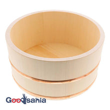 Muat gambar ke penampil Galeri, Ikegawa Wood Bath Pail, Cypress, Hot Water Pail, Large, Made in Japan, Approximately   24x11.5cm (Bath Pail, Small Round, Hot Water Pail, Yuoke, Hinoki Cypress, Wooden, Wood Grain, Natural Wash Basin, Bath Bath)
