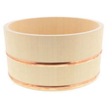 Muat gambar ke penampil Galeri, Ikegawa Wood Bath Pail, Cypress, Hot Water Pail, Large, Made in Japan, Approximately   24x11.5cm (Bath Pail, Small Round, Hot Water Pail, Yuoke, Hinoki Cypress, Wooden, Wood Grain, Natural Wash Basin, Bath Bath)
