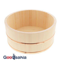 Muat gambar ke penampil Galeri, Ikegawa Wooden Bath Pail, Japanese Cypress, Hot Water Pail, Small, Made in Japan, Approximately   22x11.5cm (Bath Pail, Small Round, Hot Water Pail, Yuoke, Hinoki Cypress, Wooden, Wood Grain, Natural Wash Basin, Bath Bath)
